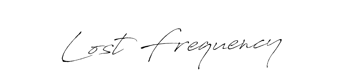 Also You can easily find your signature by using the search form. We will create Lost Frequency name handwritten signature images for you free of cost using Antro_Vectra sign style. Lost Frequency signature style 6 images and pictures png