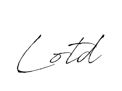 Make a beautiful signature design for name Lotd. With this signature (Antro_Vectra) style, you can create a handwritten signature for free. Lotd signature style 6 images and pictures png