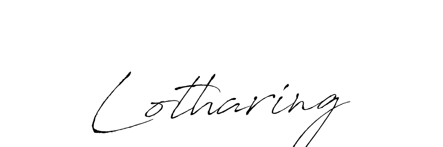 How to make Lotharing signature? Antro_Vectra is a professional autograph style. Create handwritten signature for Lotharing name. Lotharing signature style 6 images and pictures png