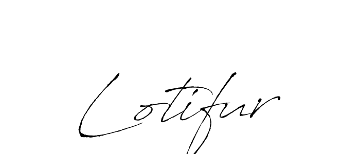 Lotifur stylish signature style. Best Handwritten Sign (Antro_Vectra) for my name. Handwritten Signature Collection Ideas for my name Lotifur. Lotifur signature style 6 images and pictures png