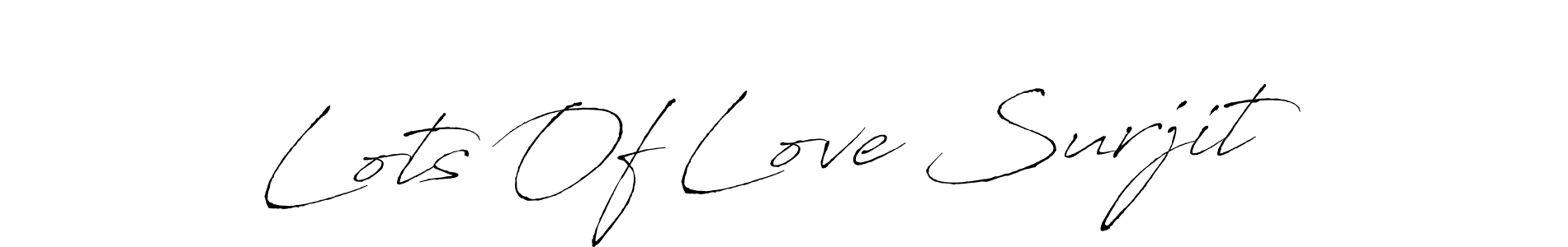 Check out images of Autograph of Lots Of Love Surjit name. Actor Lots Of Love Surjit Signature Style. Antro_Vectra is a professional sign style online. Lots Of Love Surjit signature style 6 images and pictures png