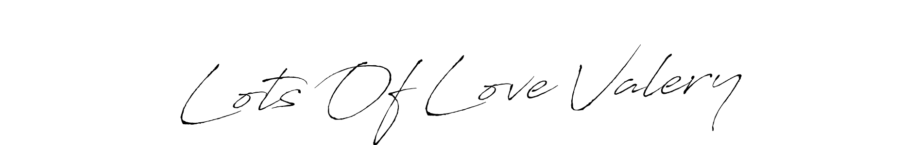 Also You can easily find your signature by using the search form. We will create Lots Of Love Valery name handwritten signature images for you free of cost using Antro_Vectra sign style. Lots Of Love Valery signature style 6 images and pictures png