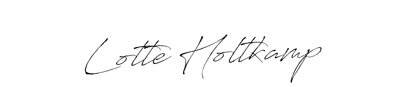 How to make Lotte Holtkamp signature? Antro_Vectra is a professional autograph style. Create handwritten signature for Lotte Holtkamp name. Lotte Holtkamp signature style 6 images and pictures png