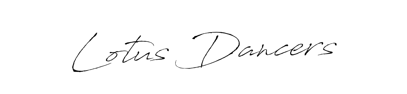 Also You can easily find your signature by using the search form. We will create Lotus Dancers name handwritten signature images for you free of cost using Antro_Vectra sign style. Lotus Dancers signature style 6 images and pictures png