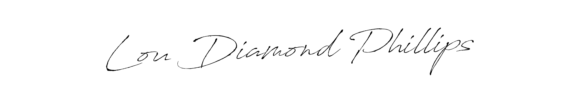 Use a signature maker to create a handwritten signature online. With this signature software, you can design (Antro_Vectra) your own signature for name Lou Diamond Phillips. Lou Diamond Phillips signature style 6 images and pictures png