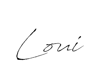 Make a short Loui signature style. Manage your documents anywhere anytime using Antro_Vectra. Create and add eSignatures, submit forms, share and send files easily. Loui signature style 6 images and pictures png