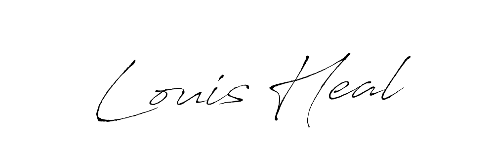 You can use this online signature creator to create a handwritten signature for the name Louis Heal. This is the best online autograph maker. Louis Heal signature style 6 images and pictures png