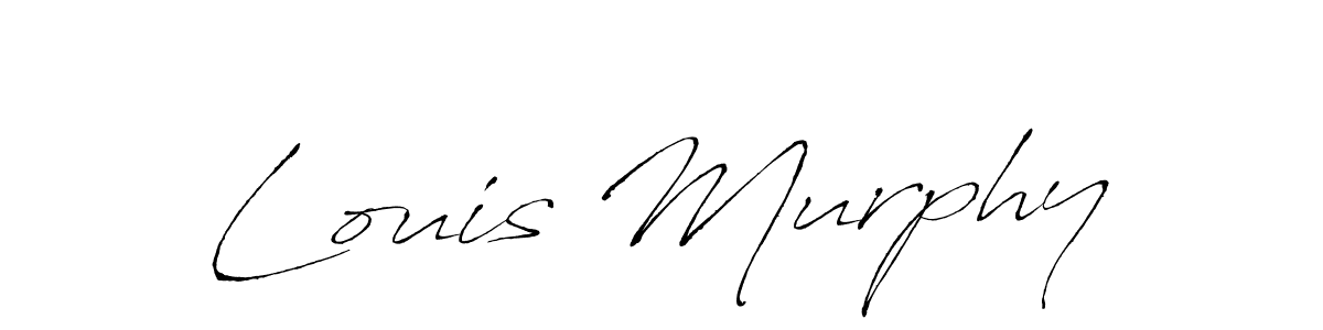 It looks lik you need a new signature style for name Louis Murphy. Design unique handwritten (Antro_Vectra) signature with our free signature maker in just a few clicks. Louis Murphy signature style 6 images and pictures png