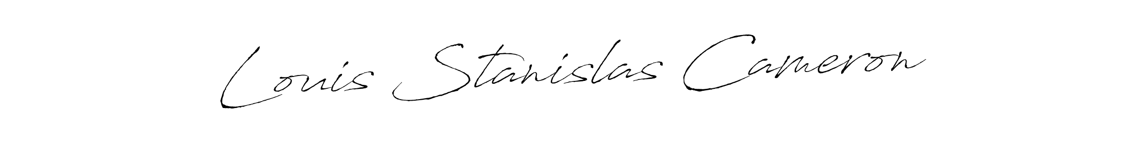 Also we have Louis Stanislas Cameron name is the best signature style. Create professional handwritten signature collection using Antro_Vectra autograph style. Louis Stanislas Cameron signature style 6 images and pictures png