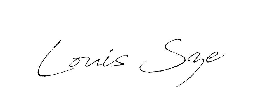 Also You can easily find your signature by using the search form. We will create Louis Sze name handwritten signature images for you free of cost using Antro_Vectra sign style. Louis Sze signature style 6 images and pictures png