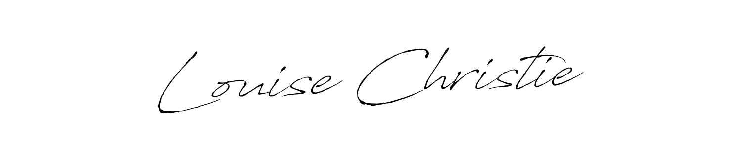 How to Draw Louise Christie signature style? Antro_Vectra is a latest design signature styles for name Louise Christie. Louise Christie signature style 6 images and pictures png