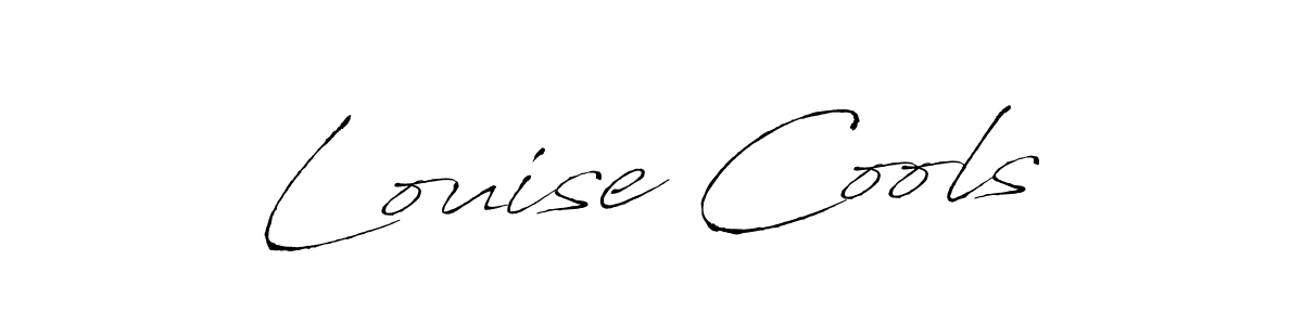 This is the best signature style for the Louise Cools name. Also you like these signature font (Antro_Vectra). Mix name signature. Louise Cools signature style 6 images and pictures png