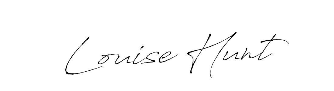 How to make Louise Hunt signature? Antro_Vectra is a professional autograph style. Create handwritten signature for Louise Hunt name. Louise Hunt signature style 6 images and pictures png