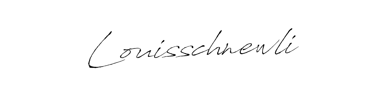 How to Draw Louisschnewli signature style? Antro_Vectra is a latest design signature styles for name Louisschnewli. Louisschnewli signature style 6 images and pictures png