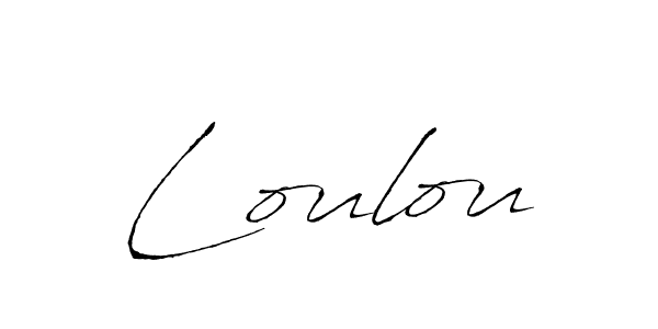 The best way (Antro_Vectra) to make a short signature is to pick only two or three words in your name. The name Loulou include a total of six letters. For converting this name. Loulou signature style 6 images and pictures png