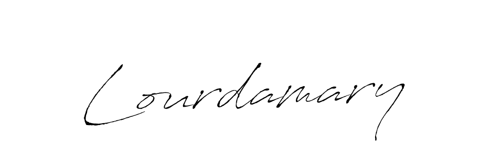 How to make Lourdamary signature? Antro_Vectra is a professional autograph style. Create handwritten signature for Lourdamary name. Lourdamary signature style 6 images and pictures png