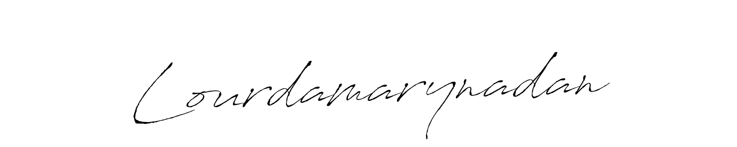 Make a beautiful signature design for name Lourdamarynadan. With this signature (Antro_Vectra) style, you can create a handwritten signature for free. Lourdamarynadan signature style 6 images and pictures png
