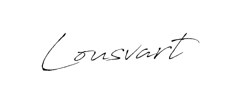 Also we have Lousvart name is the best signature style. Create professional handwritten signature collection using Antro_Vectra autograph style. Lousvart signature style 6 images and pictures png