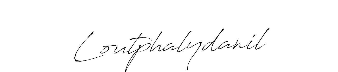 Also we have Loutphalydanil name is the best signature style. Create professional handwritten signature collection using Antro_Vectra autograph style. Loutphalydanil signature style 6 images and pictures png