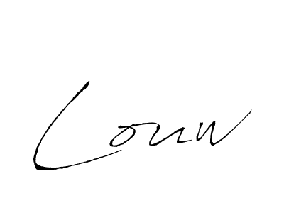 Make a short Louw signature style. Manage your documents anywhere anytime using Antro_Vectra. Create and add eSignatures, submit forms, share and send files easily. Louw signature style 6 images and pictures png