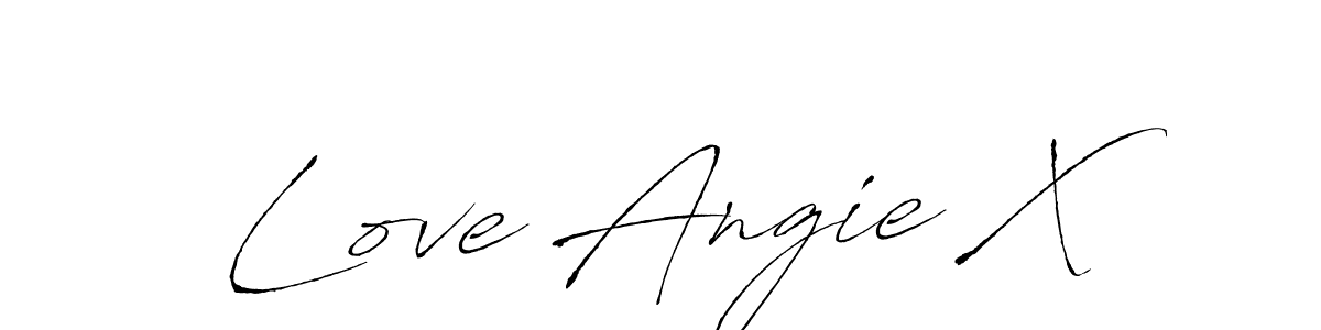 Once you've used our free online signature maker to create your best signature Antro_Vectra style, it's time to enjoy all of the benefits that Love Angie X name signing documents. Love Angie X signature style 6 images and pictures png