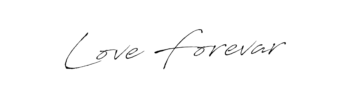 Make a beautiful signature design for name Love Forevar. With this signature (Antro_Vectra) style, you can create a handwritten signature for free. Love Forevar signature style 6 images and pictures png