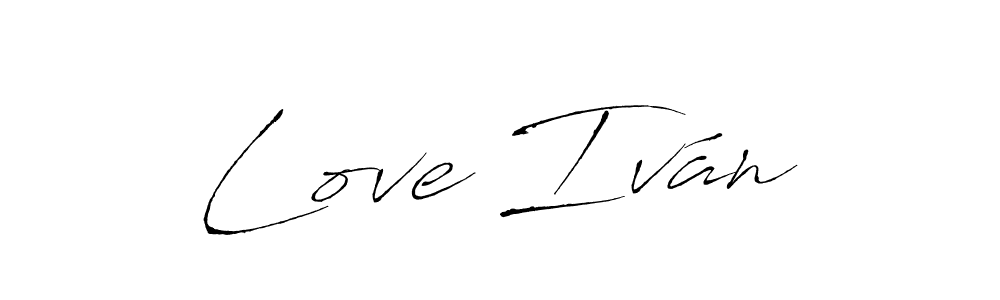 Also You can easily find your signature by using the search form. We will create Love Iván name handwritten signature images for you free of cost using Antro_Vectra sign style. Love Iván signature style 6 images and pictures png
