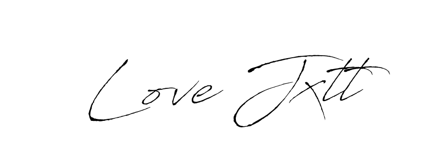 How to make Love Jxtt name signature. Use Antro_Vectra style for creating short signs online. This is the latest handwritten sign. Love Jxtt signature style 6 images and pictures png