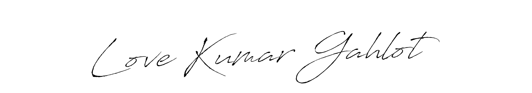 You should practise on your own different ways (Antro_Vectra) to write your name (Love Kumar Gahlot) in signature. don't let someone else do it for you. Love Kumar Gahlot signature style 6 images and pictures png