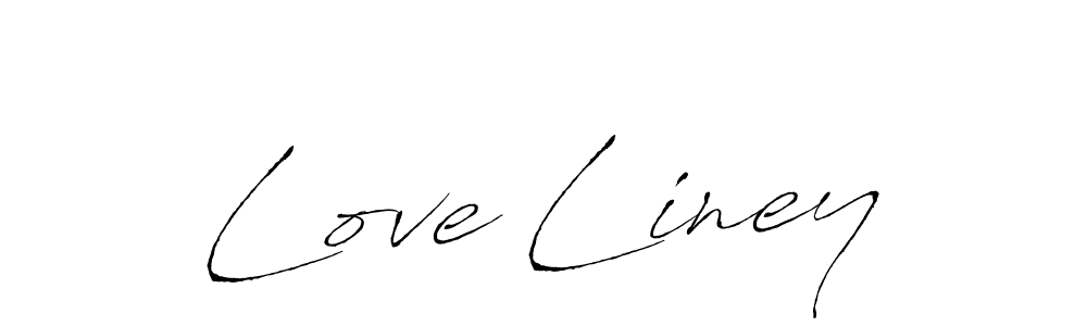 Design your own signature with our free online signature maker. With this signature software, you can create a handwritten (Antro_Vectra) signature for name Love Liney. Love Liney signature style 6 images and pictures png