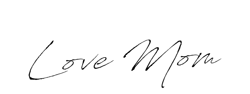 Once you've used our free online signature maker to create your best signature Antro_Vectra style, it's time to enjoy all of the benefits that Love Mom name signing documents. Love Mom signature style 6 images and pictures png