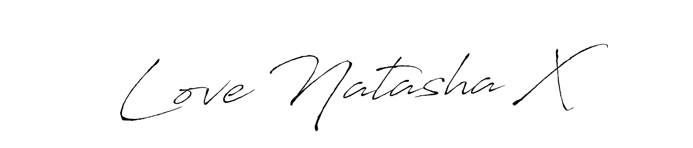 How to Draw Love Natasha X signature style? Antro_Vectra is a latest design signature styles for name Love Natasha X. Love Natasha X signature style 6 images and pictures png