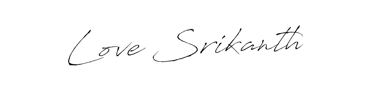 How to Draw Love Srikanth signature style? Antro_Vectra is a latest design signature styles for name Love Srikanth. Love Srikanth signature style 6 images and pictures png