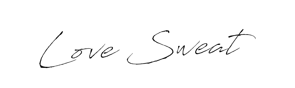 Create a beautiful signature design for name Love Sweat. With this signature (Antro_Vectra) fonts, you can make a handwritten signature for free. Love Sweat signature style 6 images and pictures png
