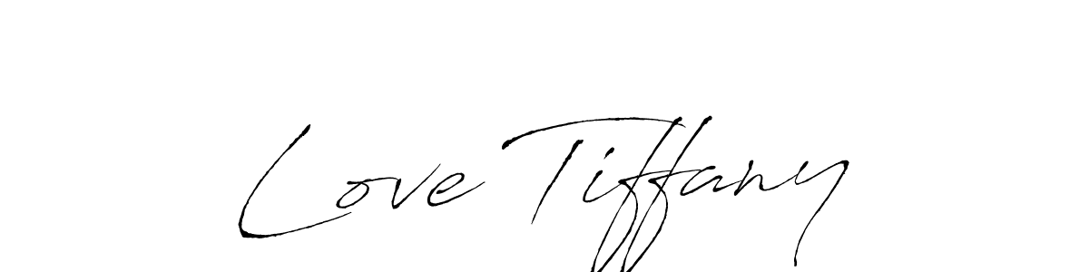 Make a beautiful signature design for name Love Tiffany. With this signature (Antro_Vectra) style, you can create a handwritten signature for free. Love Tiffany signature style 6 images and pictures png