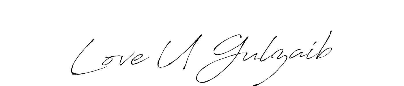 How to Draw Love U Gulzaib signature style? Antro_Vectra is a latest design signature styles for name Love U Gulzaib. Love U Gulzaib signature style 6 images and pictures png