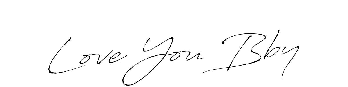 if you are searching for the best signature style for your name Love You Bby. so please give up your signature search. here we have designed multiple signature styles  using Antro_Vectra. Love You Bby signature style 6 images and pictures png