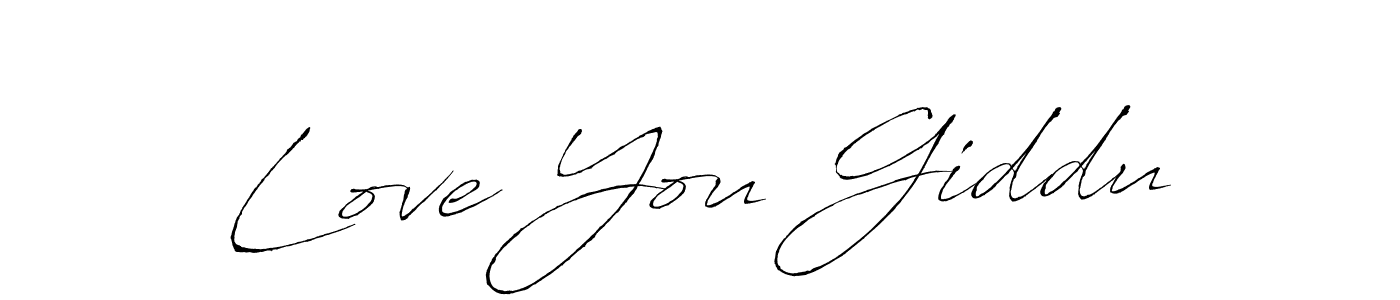 Make a beautiful signature design for name Love You Giddu. Use this online signature maker to create a handwritten signature for free. Love You Giddu signature style 6 images and pictures png