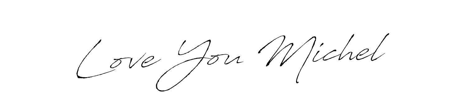 How to Draw Love You Michel signature style? Antro_Vectra is a latest design signature styles for name Love You Michel. Love You Michel signature style 6 images and pictures png