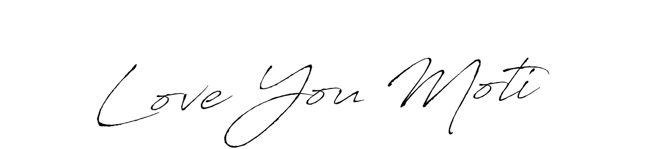 Once you've used our free online signature maker to create your best signature Antro_Vectra style, it's time to enjoy all of the benefits that Love You Moti name signing documents. Love You Moti signature style 6 images and pictures png