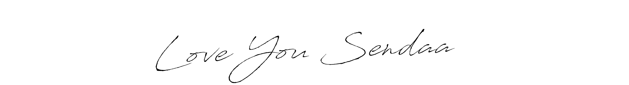 This is the best signature style for the Love You Sendaa ❤️ name. Also you like these signature font (Antro_Vectra). Mix name signature. Love You Sendaa ❤️ signature style 6 images and pictures png