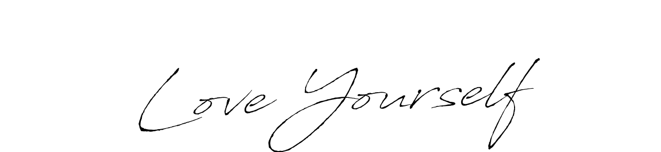 Check out images of Autograph of Love Yourself name. Actor Love Yourself Signature Style. Antro_Vectra is a professional sign style online. Love Yourself signature style 6 images and pictures png