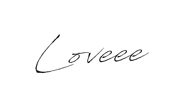 Loveee stylish signature style. Best Handwritten Sign (Antro_Vectra) for my name. Handwritten Signature Collection Ideas for my name Loveee. Loveee signature style 6 images and pictures png