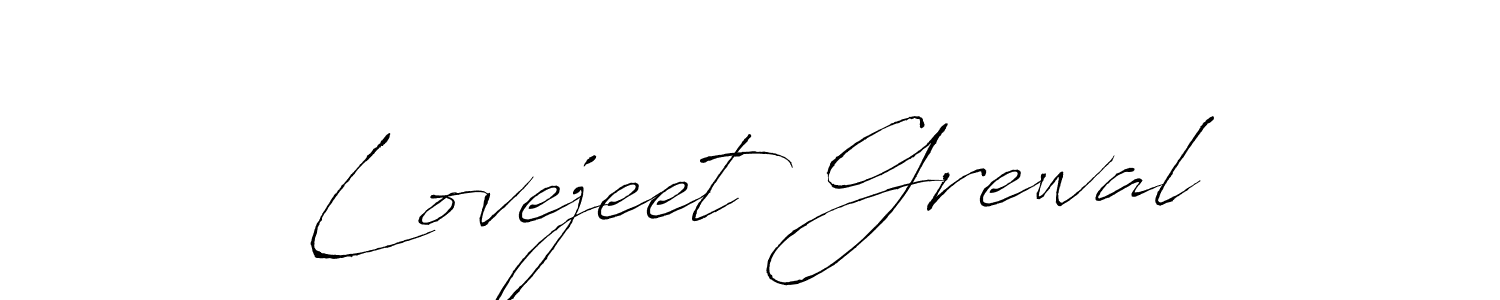Also we have Lovejeet Grewal name is the best signature style. Create professional handwritten signature collection using Antro_Vectra autograph style. Lovejeet Grewal signature style 6 images and pictures png