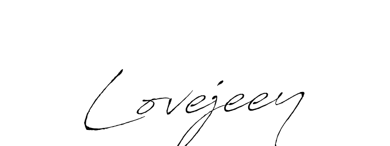 Antro_Vectra is a professional signature style that is perfect for those who want to add a touch of class to their signature. It is also a great choice for those who want to make their signature more unique. Get Lovejeey name to fancy signature for free. Lovejeey signature style 6 images and pictures png