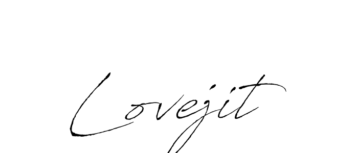 Lovejit stylish signature style. Best Handwritten Sign (Antro_Vectra) for my name. Handwritten Signature Collection Ideas for my name Lovejit. Lovejit signature style 6 images and pictures png