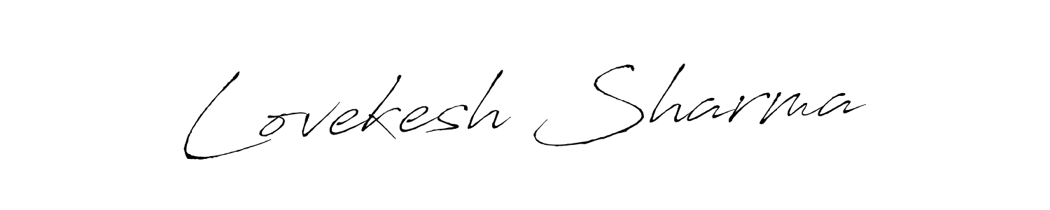 The best way (Antro_Vectra) to make a short signature is to pick only two or three words in your name. The name Lovekesh Sharma include a total of six letters. For converting this name. Lovekesh Sharma signature style 6 images and pictures png