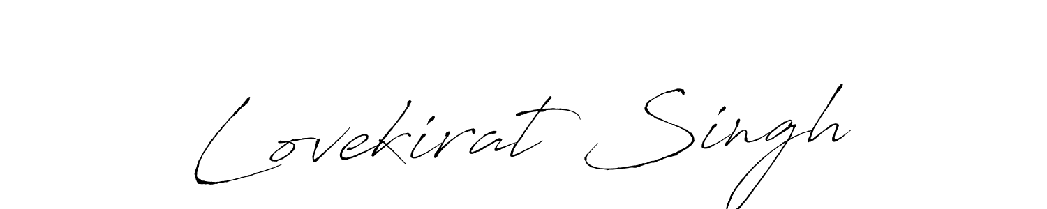 Make a beautiful signature design for name Lovekirat Singh. Use this online signature maker to create a handwritten signature for free. Lovekirat Singh signature style 6 images and pictures png