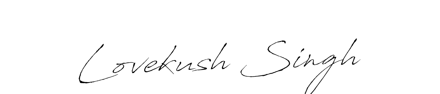 Also we have Lovekush Singh name is the best signature style. Create professional handwritten signature collection using Antro_Vectra autograph style. Lovekush Singh signature style 6 images and pictures png