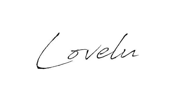 The best way (Antro_Vectra) to make a short signature is to pick only two or three words in your name. The name Lovelu include a total of six letters. For converting this name. Lovelu signature style 6 images and pictures png